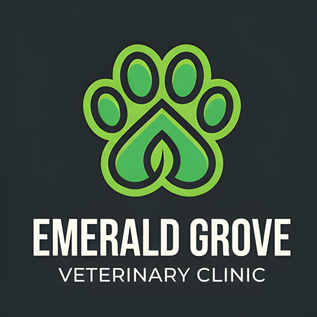 Emerald Grove Veterinary Clinic logo